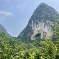 Moon Hill, a short drive from Yangshuo