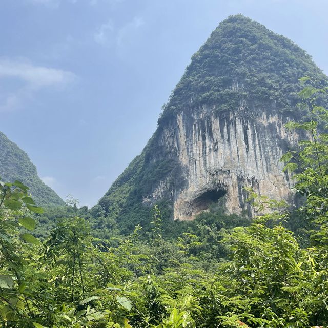 Moon Hill, a short drive from Yangshuo