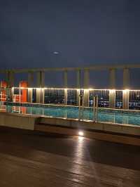 Sunset-night views at Swiss-Belinn Cikarang!!