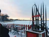 Picturesque Cafe Regatta in Helsinki❄️✈️🇫🇮