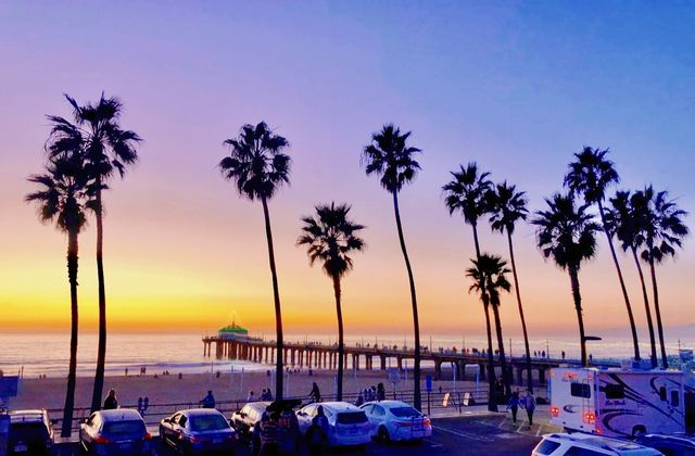 Los Angeles' most beautiful beach - Manhattan Beach