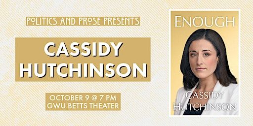 Cassidy Hutchinson | ENOUGH at GWU Betts Theater | GWU Betts Theatre