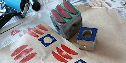 Block print your own Wrapping Papers | Salts Works