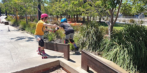 Rollerskate coaching session - Kwinana skatepark | The Edge Skate Park
