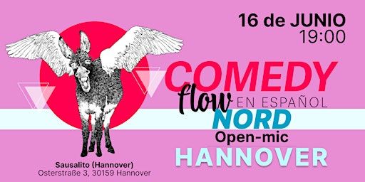 Comedy Flow Nord en español - Open-mic Hannover JUNIO 16 | SAUSALITOS