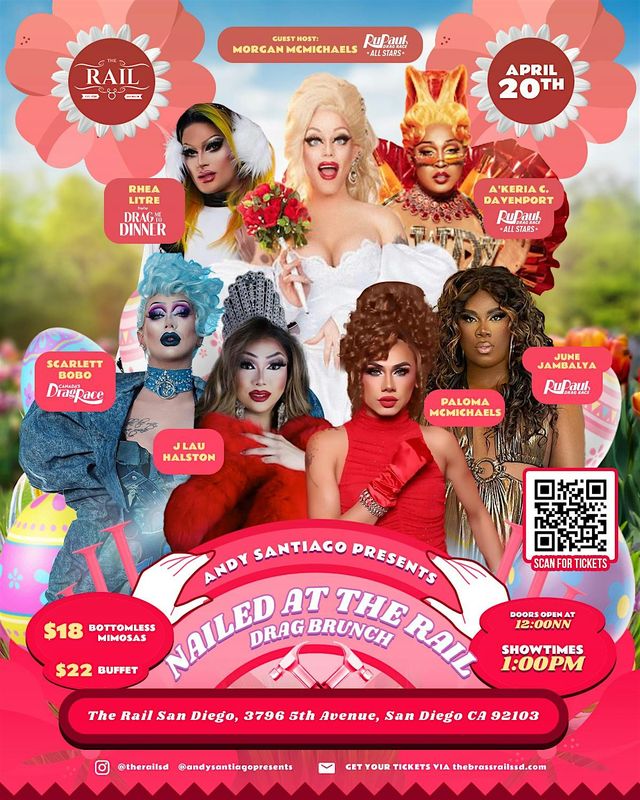 NAILED at THE RAIL DRAG BRUNCH | The Rail