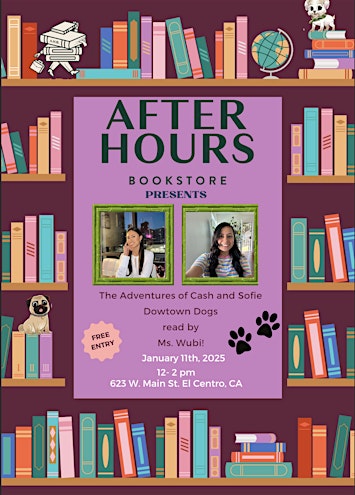 After Hours Presents Book Signing -The Adventures of C&S -Downtown Dogs | 623 West Main St.