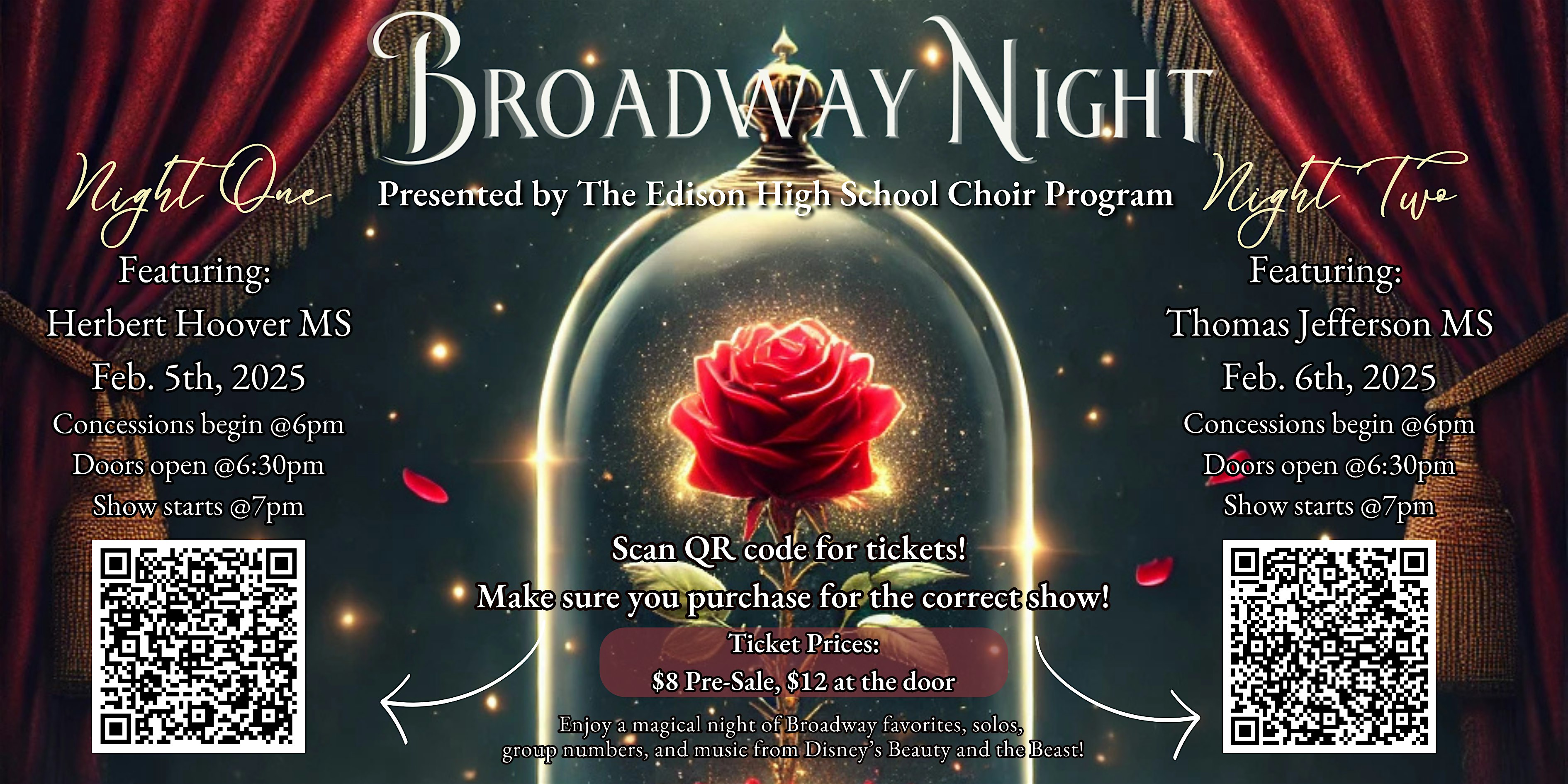 EHS Broadway Night - Featuring Herbert Hoover Middle School | Edison High School