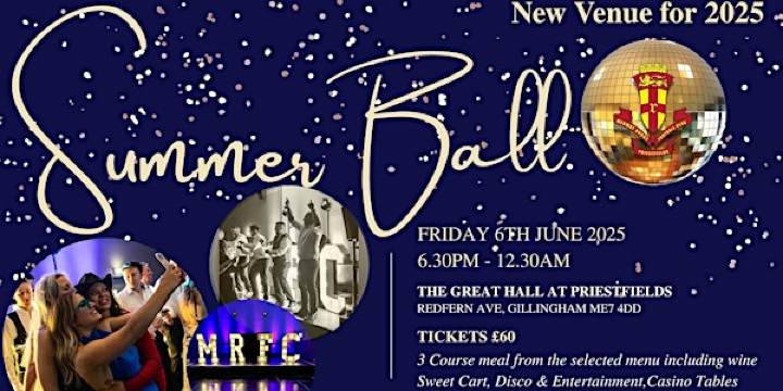 Summer Ball | Priestfield Stadium