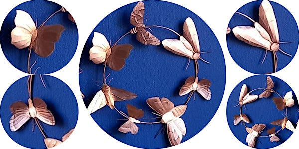Embossed Foil Butterfly Wreath Workshop with Flora Gare, 7A+ | Proteus Creation Space