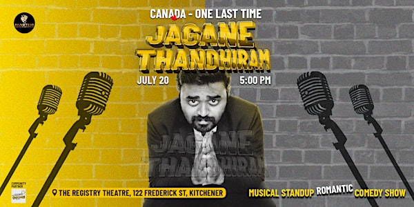 Jagane Thandhiram | Tamil Standup Comedy (6+) | The Registry Theatre