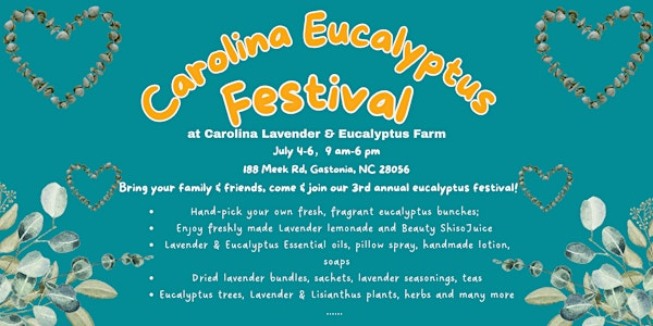 Carolina Eucalyptus Festival | 188 Meek Rd, Gastonia, NC, USA