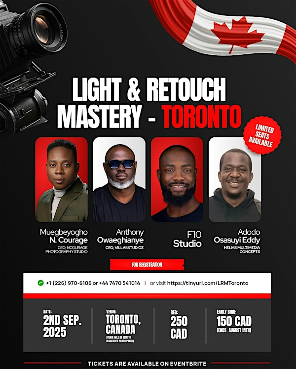 Light & Retouch Mastery - Toronto | St. Lawrence Market