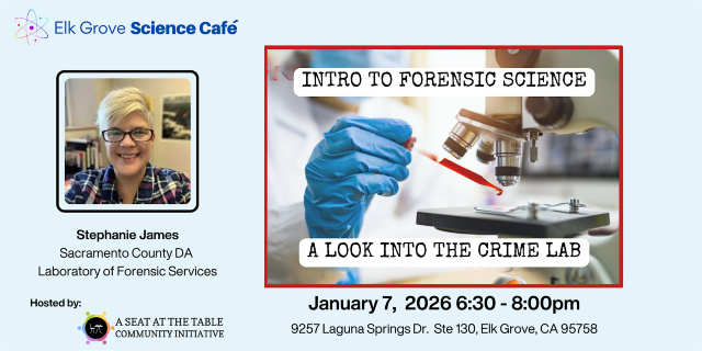 Science Cafe by ASATTCI: Intro to Forensic Science | A Seat at the Table Books