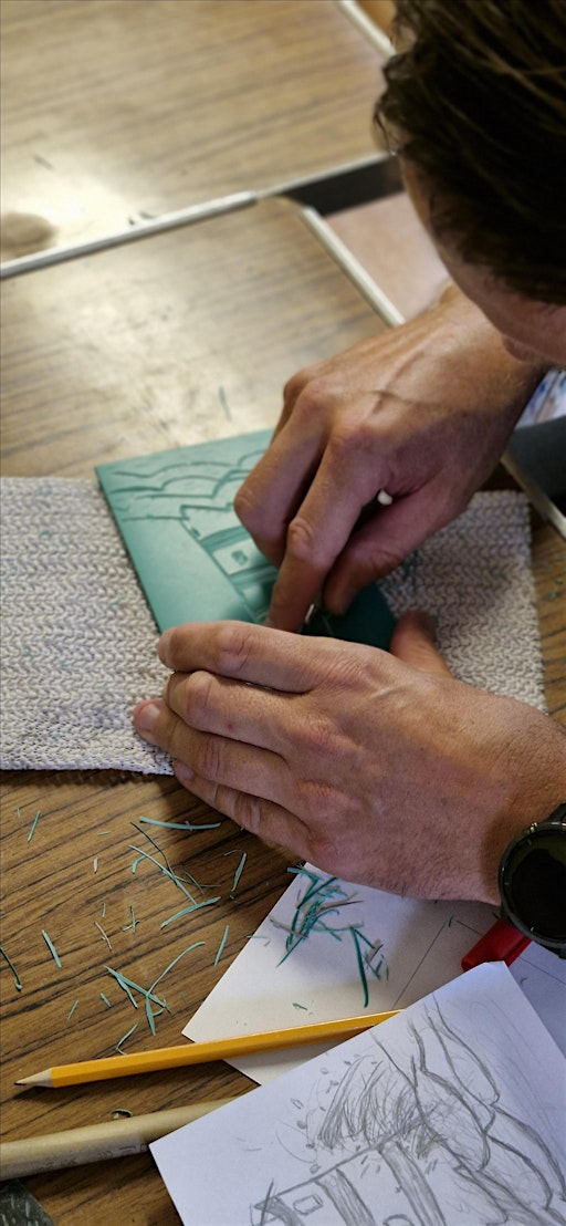 Intermediate introduction to lino-printing | Mutley Plain