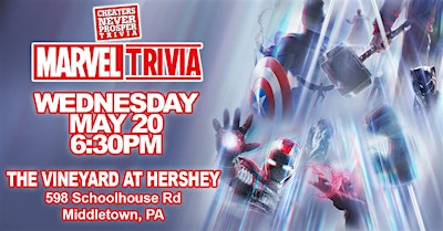Marvel trivia at The Vineyard at Hershey | The Vineyard at Hershey