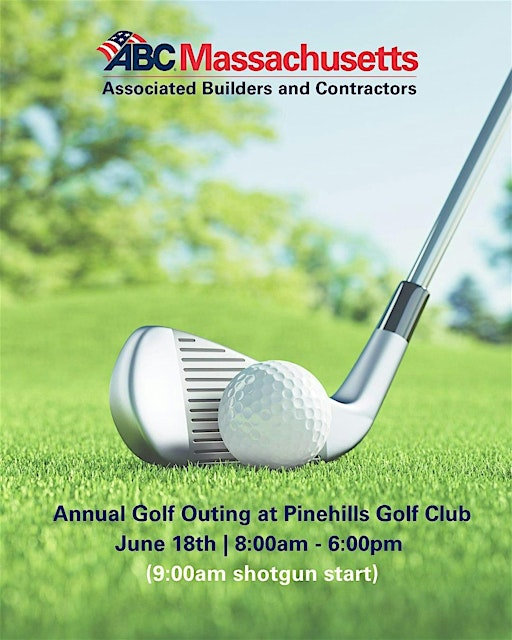 ABC MA Golf Outing 2026 | Pinehills Golf Club
