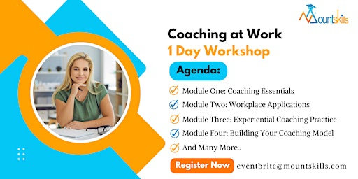 Coaching at Work 1 Day  Workshop in Addison, TX | spaces - Addison - The Colonnade