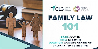 FAMILY LAW 101 | Women's Centre of Calgary