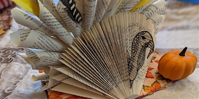 Create Decorative Thanksgiving Turkey Book | Tea-For-All Tea Bar and Shoppe