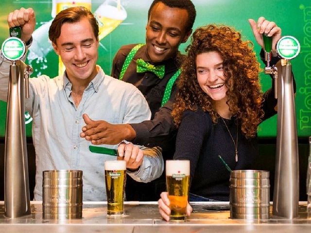 Have a beer at the Heineken Experience