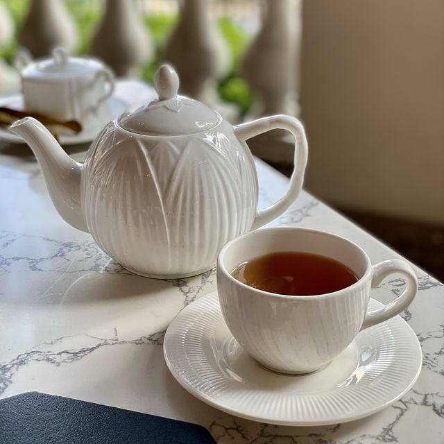 Afternoon tea set straight out of a fairytale