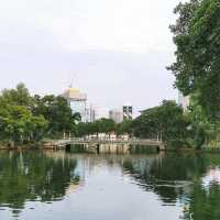 Huge Green Space in Middle of Bangkok 💚