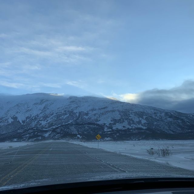Am Epic drive through the Northern Rockies .