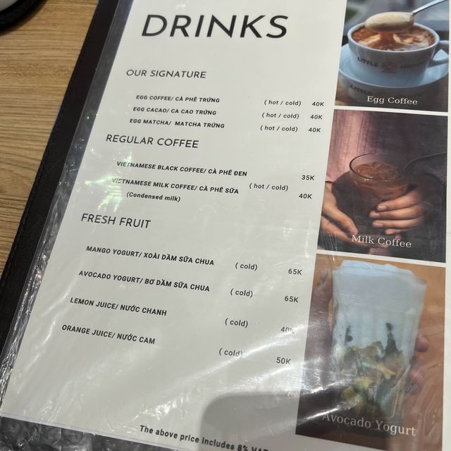 Must try egg coffee at Vietnam. 