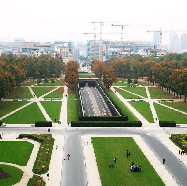 The Parc du Cinquantenaire