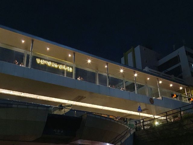 밤이 더 아름다운 곳. 청계천