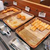 朝食ビュッフェが復活してました！