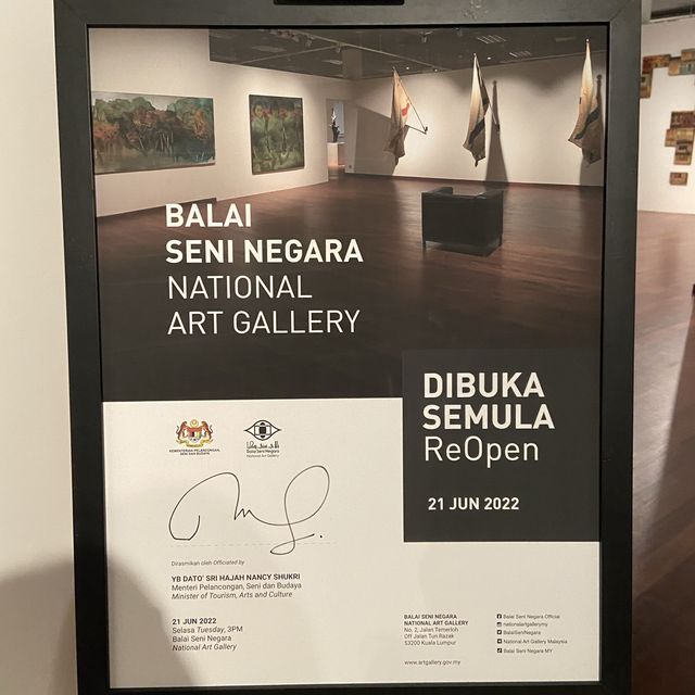 National Art Gallery in Kuala Lumpur