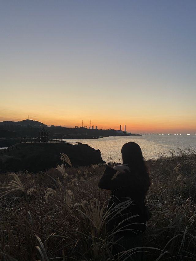 제주 노을을 구경하고 싶다면, 제주 닭머르 해안이 정답✨