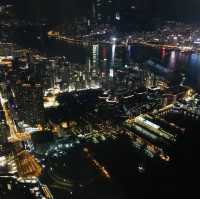 hong✰kong rooftop view @Ozone Bar