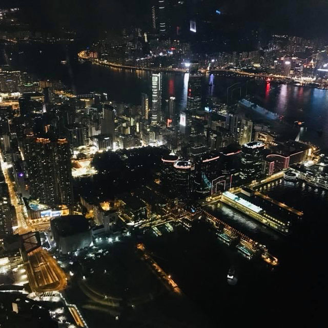 hong✰kong rooftop view @Ozone Bar