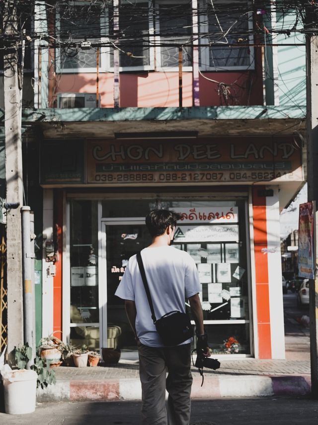 Street Bangsaen Chonburi 