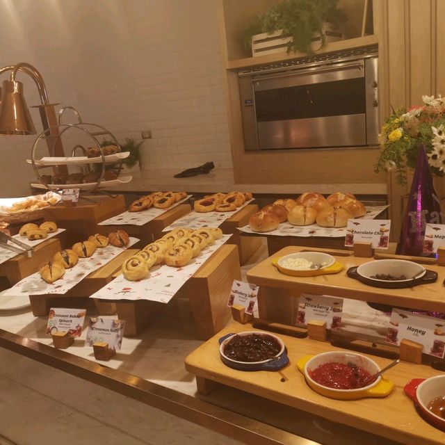 breakfast from holiday inn Rayong