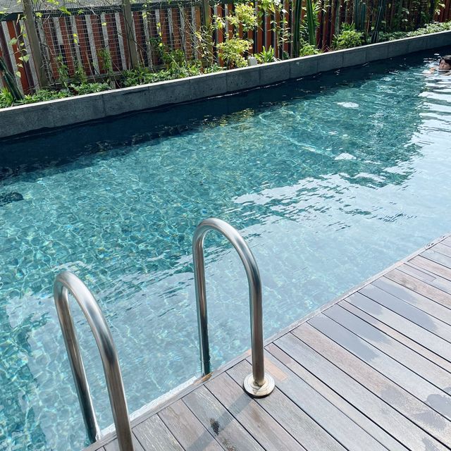 Nice swimming pool at Yotel