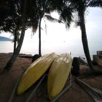 หาดบางเสร่ ยามเย็น