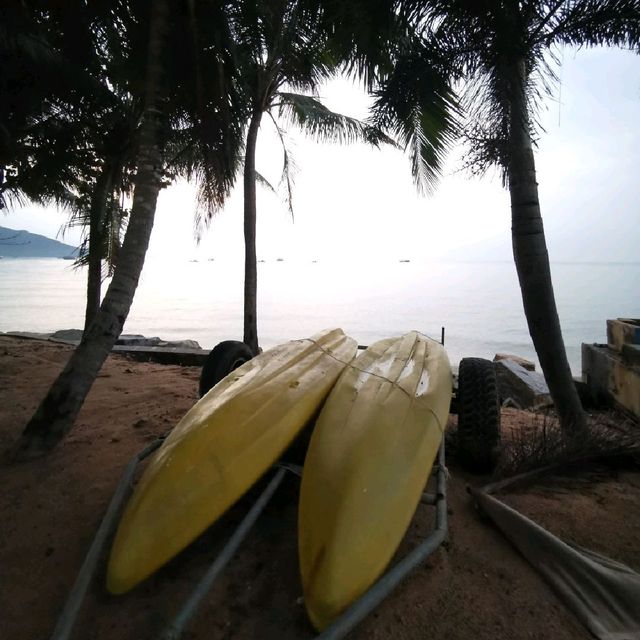 หาดบางเสร่ ยามเย็น