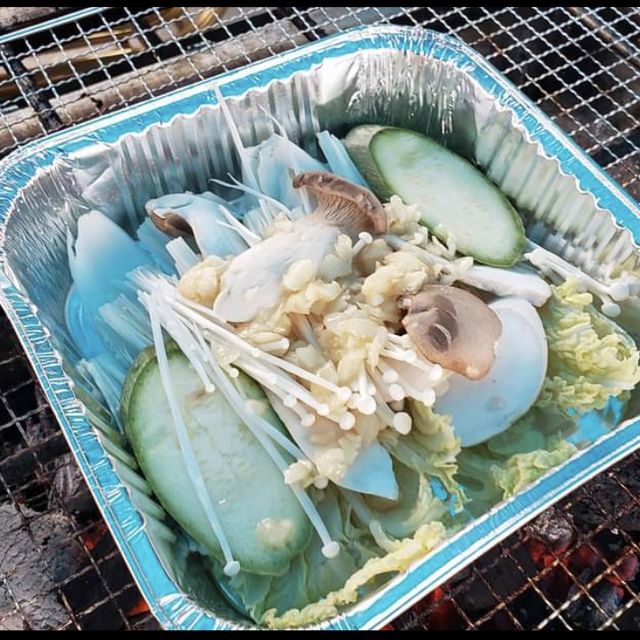 慶祝天氣凍既方法☺️☺️大尾督乾淨企理BBQ🍡🍢