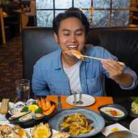 บุฟเฟ่ต์กุ้งแม่น้ำ