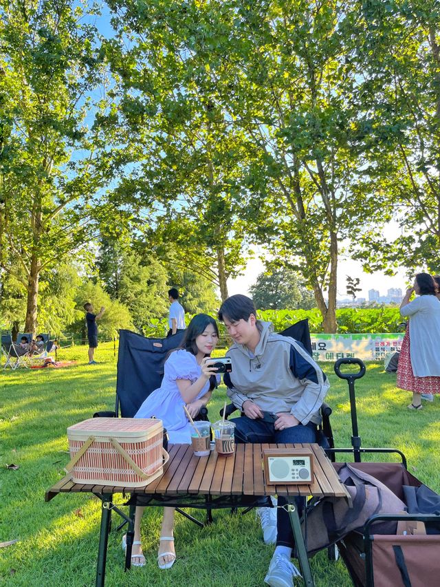 수원 탑동 시민 농장에서의 피크닉 🌳