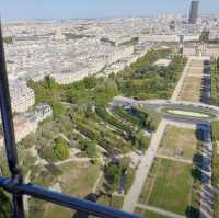 A view from the Eiffel Tower