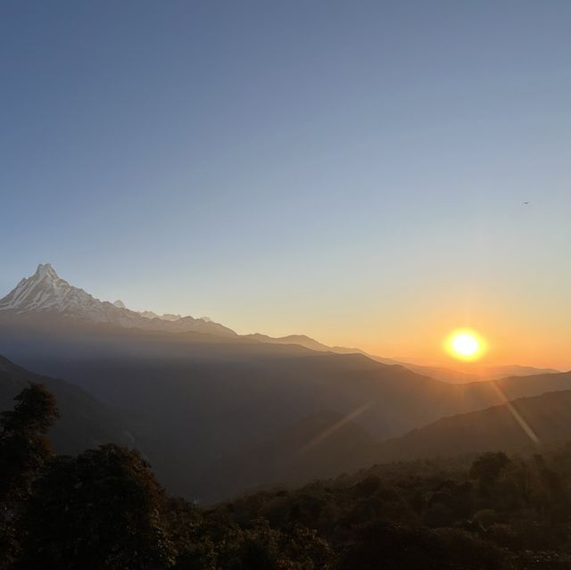 Tadapani…Fishtail view point