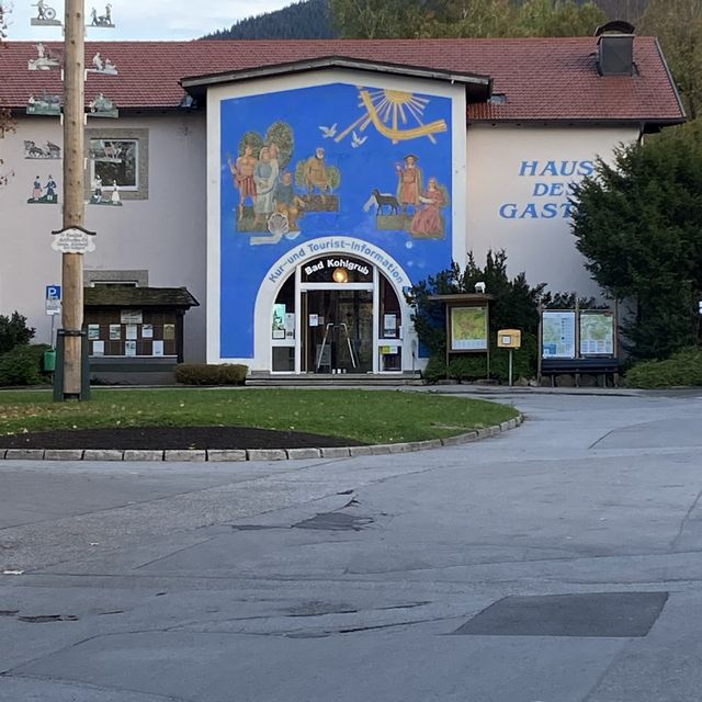 A small town in the Alps