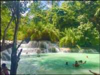 The Kuang Si Falls