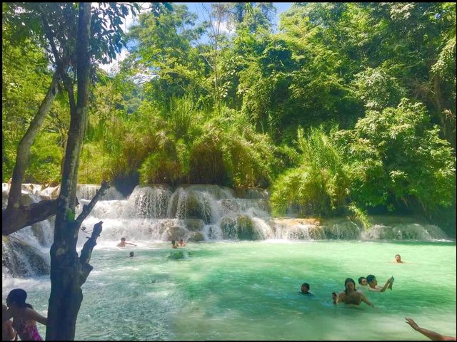 The Kuang Si Falls