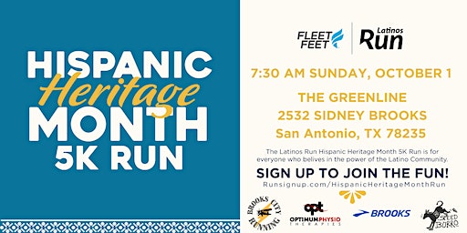 Hispanic Heritage Month 5k Fun Run | The Greenline